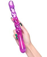 Двусторонний фаллоимитатор Toyfa Tanza 28 см