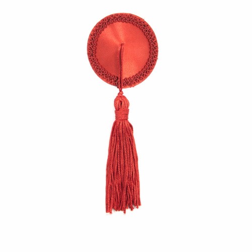 Красные пэстисы с кисточками фото 4