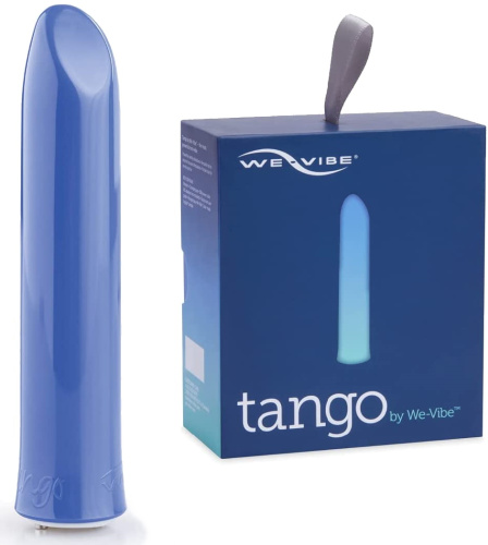 Мини-вибратор We-Vibe Tango перезаряжаемый голубой