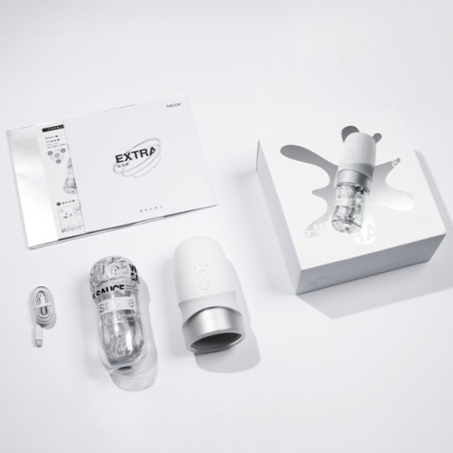 Автоматический мастурбатор Extra Sauce с функцией вращения и эффектом всасывания фото 16