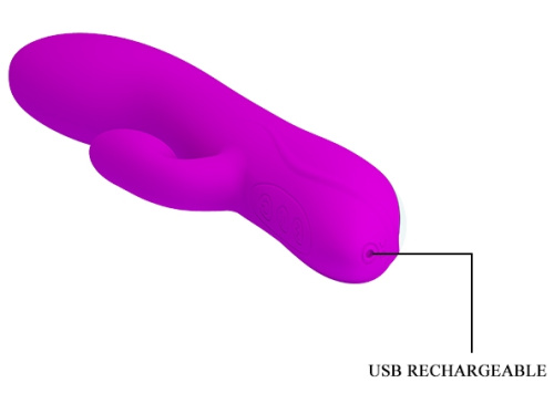 Вибратор с посасывающим эффектом Pretty Love Flirt фото 8