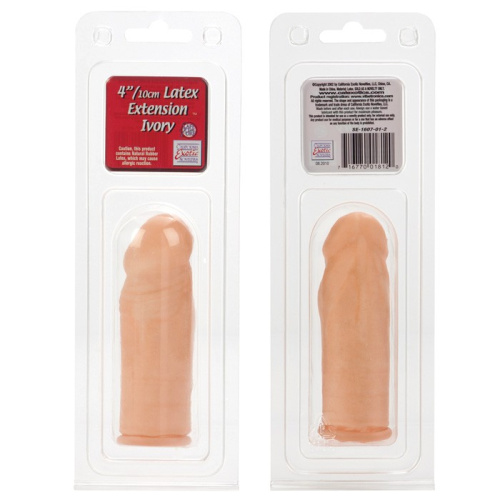 Насадка-удлинитель из латекса 4in фото 2