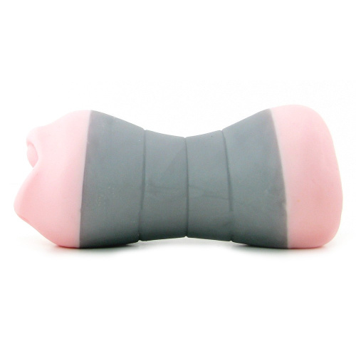 Компактный двойной мастурбатор ротик и попка Travel Gripper фото 4