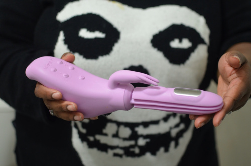 Вибратор с функцией расширения и электростимуляцией Intensity by Jopen фото 4