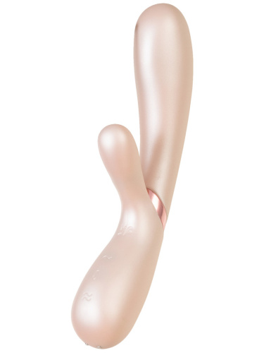Смарт-вибратор с функцией нагрева Satisfyer Hot Lover бежевый фото 4