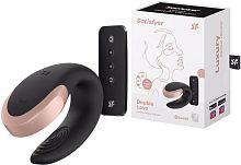 Смарт-стимулятор для пар Satisfyer Double Love черный