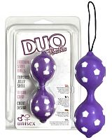 Двойные вагинальные шарики Duo Balls Hot Purple