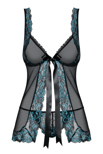 Романтичный беби-долл и трусики-стринги Amanta L/XL фото 2