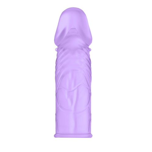 Насадка на пенис пурпурная Penis Sleeve фото 2