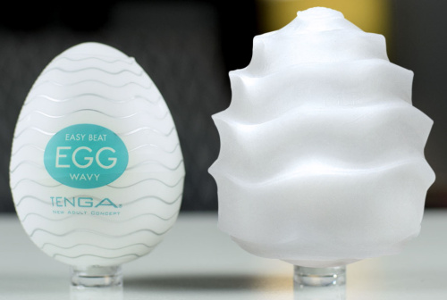 Мастурбатор яйцо Tenga Egg Wavy фото 2