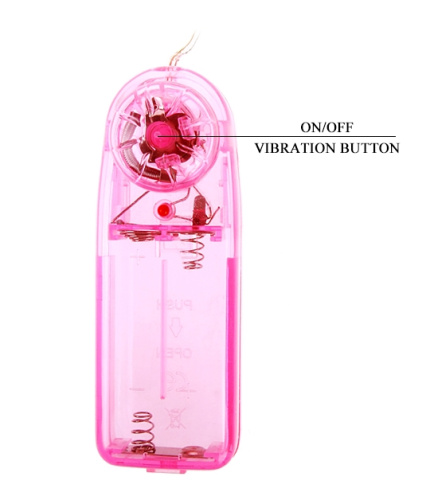 Вибростимулятор-бабочка для клитора на ремешках фото 5