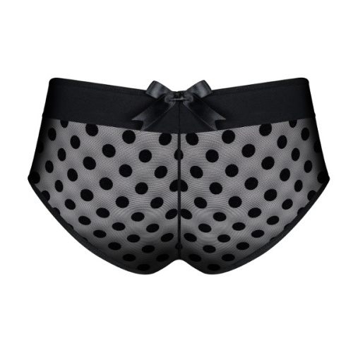 Черные трусики-шорты Dotina S/M фото 4