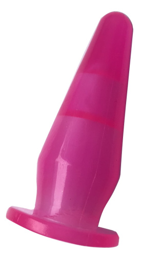 Насадка в виде конуса на палец розовая фото 2