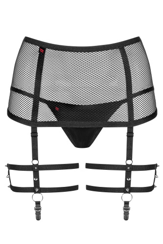 Дерзкий пояс для чулок и стринги L/XL фото 3