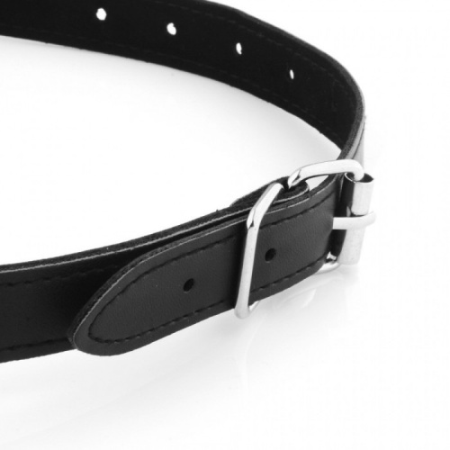 Кляп-трензель черный фото 3