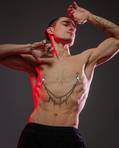 Зажимы на соски с шипами Party Hard Spiky фото 5