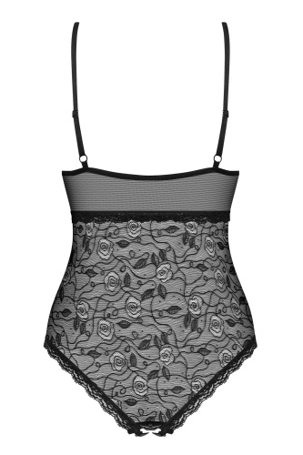 Элегантное прозрачное боди с доступом XXL фото 4