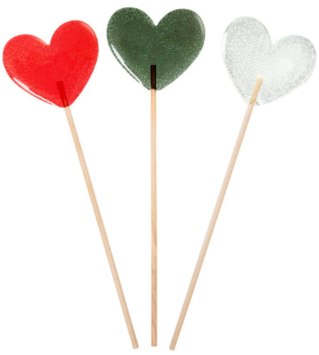 Карамельный леденец Сердечко фото 5