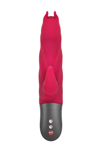 Малиновый вибратор Fun Factory Darling Devil battery фото 3