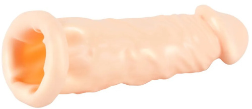 Удлиняющая насадка на пенис Silicone Extension + 2,5 см фото 6