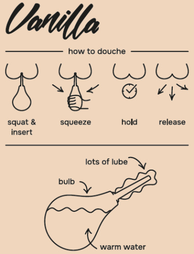 Анальный душ-клизма Vanilla Anal Douche L фото 3