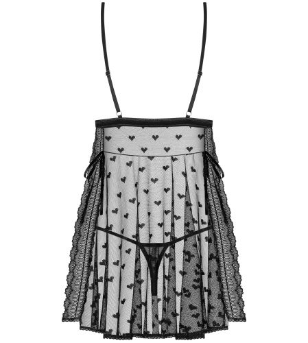 Чувственный бэби-долл из прозрачной сеточки Heartia S/M фото 6