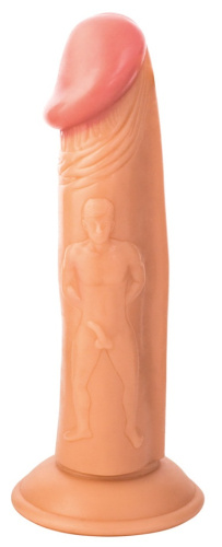 Реалистичный фаллоимитатор с необычным дизайном Nude фото 2