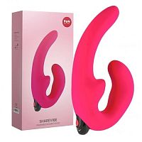 Страпон Fun Factory с вибрацией Sharevibe розовый