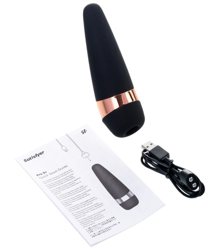 Вакуумно-волновой бесконтактный вибростимулятор Satisfyer Pro 3+ фото 13
