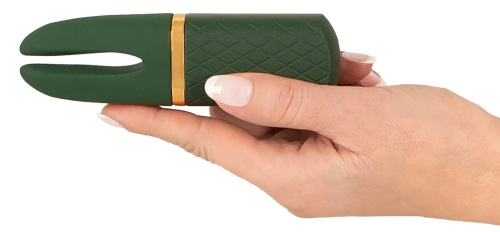 Универсальный вибростимулятор Emerald Split Tip Luxurious фото 5