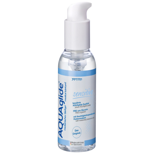 Гель-смазка с гиалуроновой кислотой Aqua Glide sensitive 125 мл фото 2