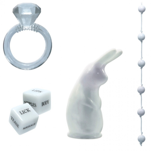 Набор секс игрушек White Wedding Kit фото 4