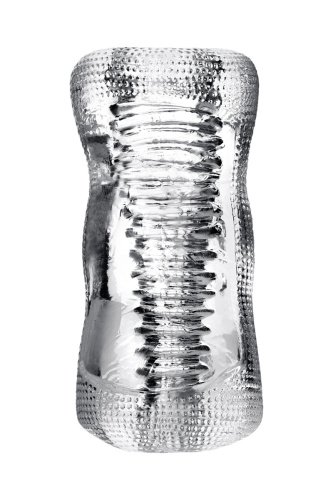 Прозрачный мастурбатор Lingam Asha фото 2