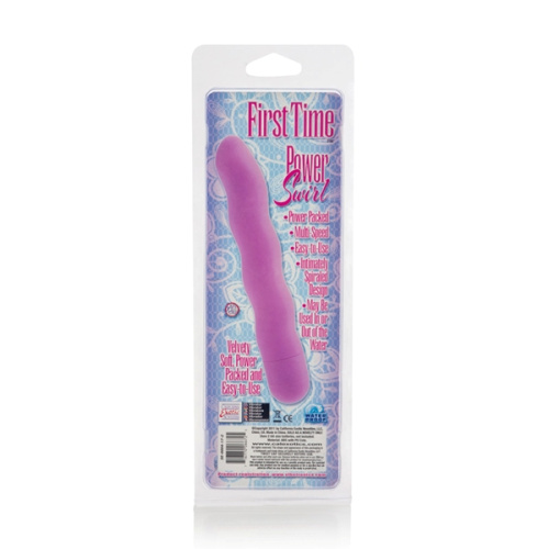 Вибратор First Time Power Swirls Pink фото 5