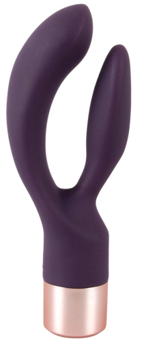 Перезаряжаемый вибратор для двойной стимуляции Elegant Series Double Vibe фото 2