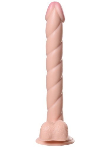 Длинный фаллоимитатор Toyfa Realstick 28 см фото 4