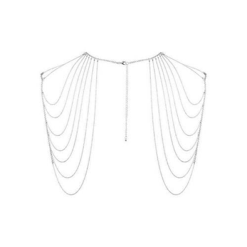 Бикини-цепочка Bijoux Magnifique Chain Shoulders Back Jewelry Silver серебристая фото 3