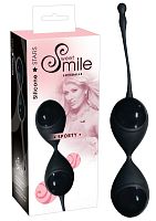 Вагинальные шарики Smile Balls черные