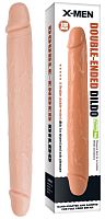 Двухголовый фаллоимитатор X-Men Double-Ended Dildo 49 см