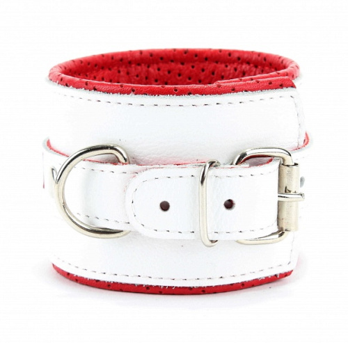 Оковы на ноги из натуральной кожи для ролевых игр фото 4