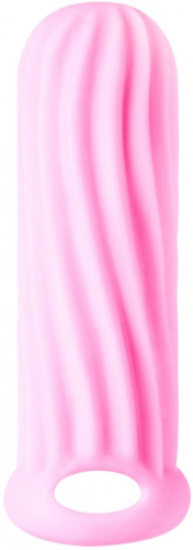 Фаллоудлинитель с кольцом Homme Pink Wide + 1,5 см