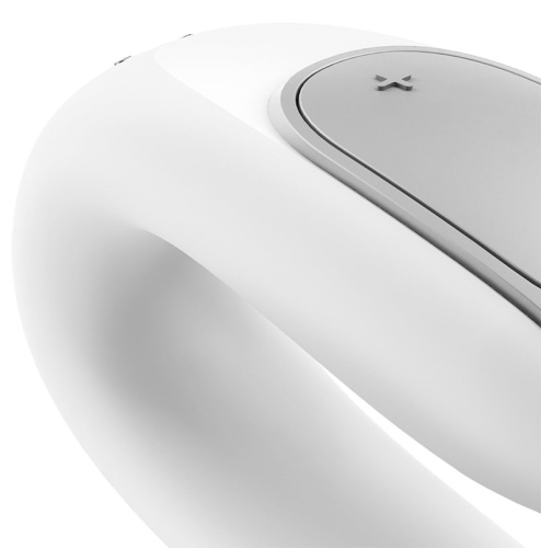 Смарт-стимулятор для пар Satisfyer Double Fun белый фото 6