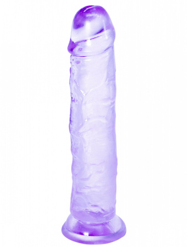 Прозрачный фаллоимитатор Intergalactic Distortion Purple фото 4