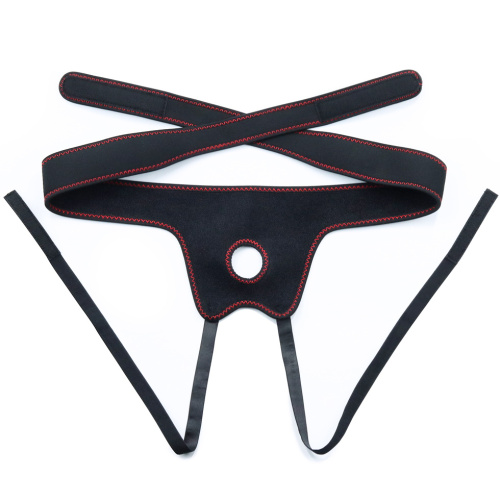 Страпон телесный с вибрацией Ingen Easy Strapon Set 22 см фото 4