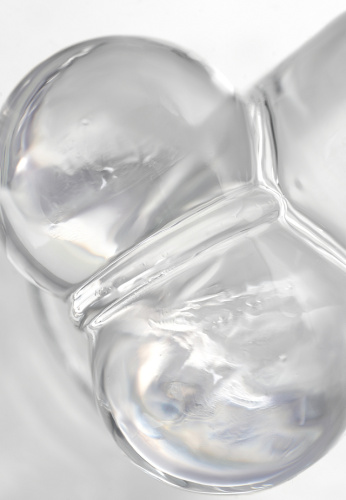 Реалистичный фаллоимитатор Toyfa Cryst 15 см прозрачный фото 7