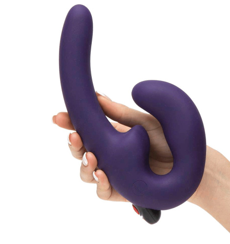 Страпон Fun Factory с вибрацией Sharevibe фиолетовый фото 2