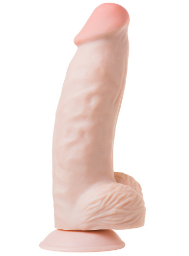 Фаллоимитатор-гигант на присоске 34 см фото 2