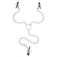 Зажимы для сосков и клитора с цепочками