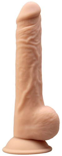 Фаллоимитатор с эффектом памяти SilexD Premium Dildo 24 см телесный фото 2