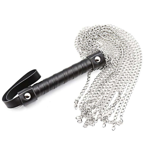 Флоггер из металлических цепочек 56 см фото 3
